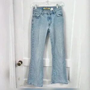 Vintage 90s Y2K Paris Blues Blue Flare Jeans Size 25